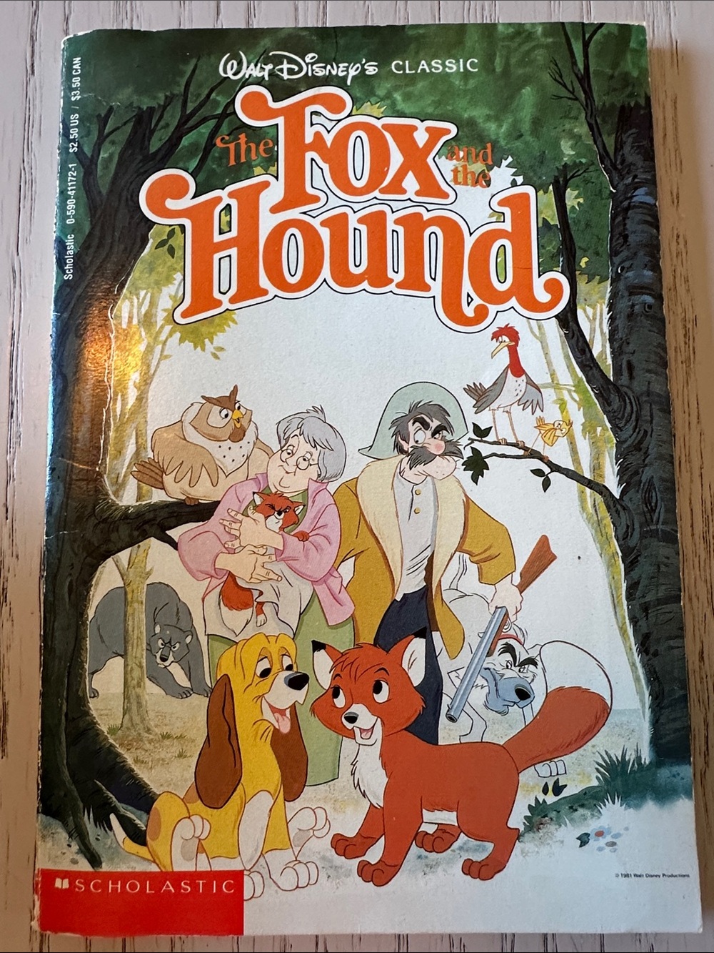🧚‍♀️3/$12🧚‍♀️Fox and the Hound chapter book